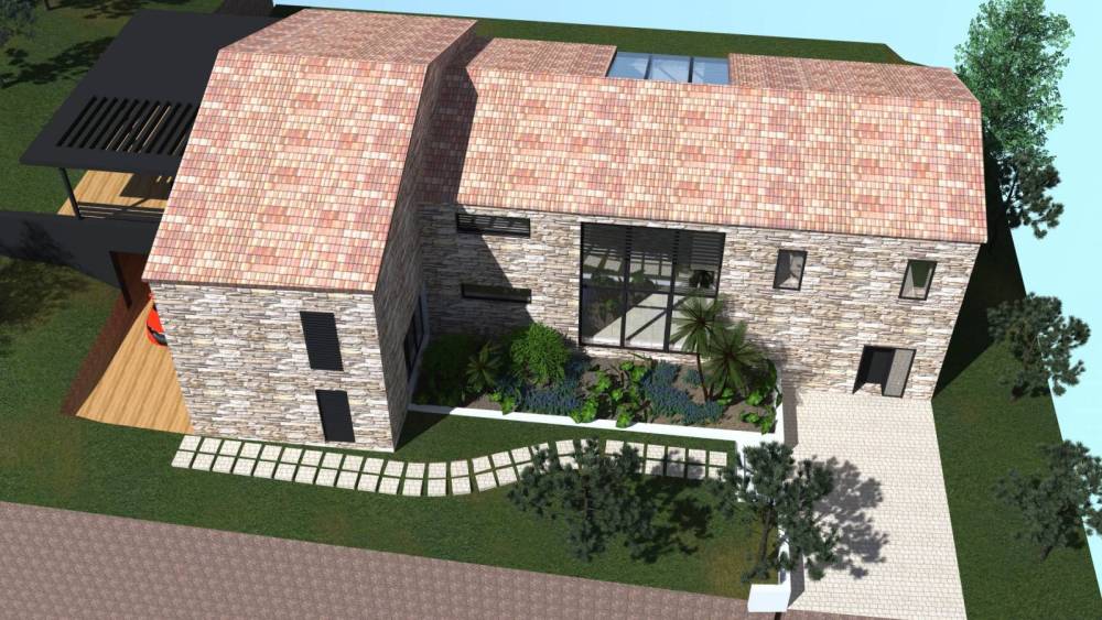 Villa D - Rénovation d_un hangar agricole à (4)