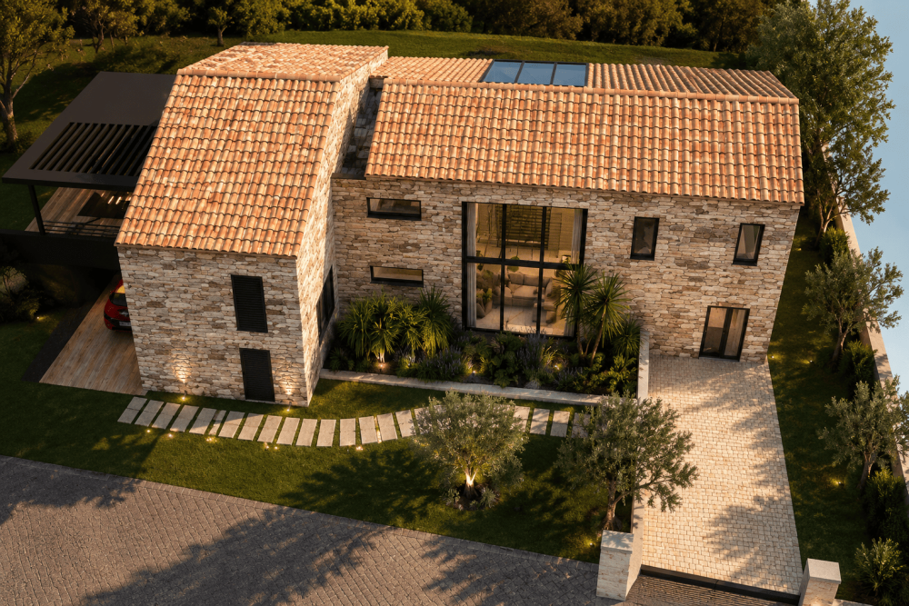 Villa D - Rénovation et extension d’un hangar à Roquebrune