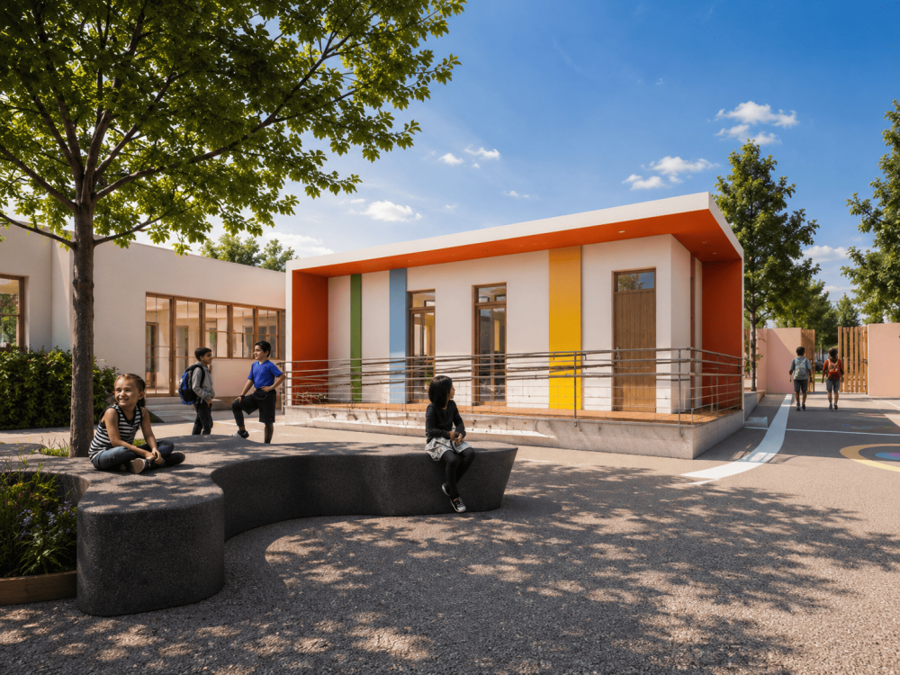 Construction d’un sanitaire pour l’école élémentaire de Boulouris, Saint-Raphaël